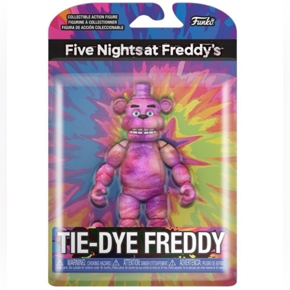 FUNKO TIE-DYE FREDDY ACTION FIGURE  NEW - Picture 1 of 3